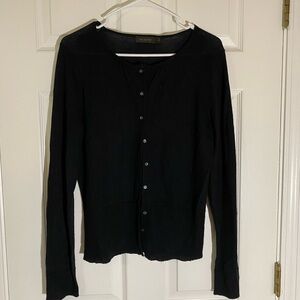 The Limited black cardigan size L